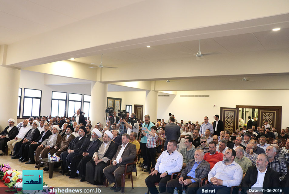 افتتاح مجمع الإمام الهادي عليه السلام - الشويفات - الأجنحة الخمسة - بحضور السيد هاشم صفي الدين - 01-06-2016